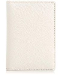 Maison Margiela - White Bi-fold Card Holder - Lyst
