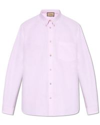 Gucci - Shirt With 'GG' Pattern, - Lyst
