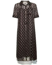 Fendi Short Dress in White | Lyst