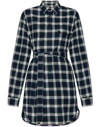 DSquared² - Check Pattern Dress - Lyst