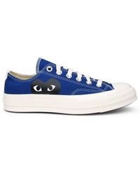 COMME DES GARÇONS PLAY - Comme Des Garçons Play X Converse 70s Canvas Low-top Trainers - Lyst