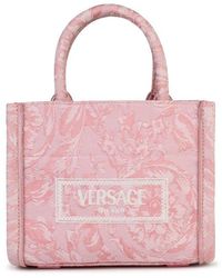 Versace - Small 'Athena Baroque' Bag - Lyst
