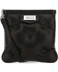 Maison Margiela Glam Slam Flat Pocket Shoulder Bag - Black
