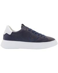 Philippe Model - Temple Veau Lace-up Sneakers - Lyst