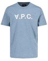 A.P.C. - T-Shirts And Polos - Lyst