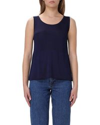 A.P.C. - Sleeveless Ribbed-Knitted Top - Lyst