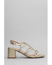 Bibi Lou - Block Heel Slingback Sandals - Lyst