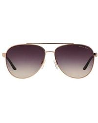 Michael Kors - Aviator Frame Sunglasses - Lyst