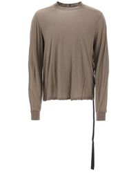 Rick Owens - Drkshdw Long-Sleeved Jersey T-Shirt For - Lyst