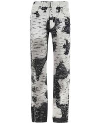 Givenchy - Embellished Denim Jeans - Lyst