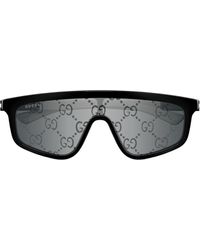 Gucci - Shield-Frame Sunglasses - Lyst