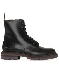 Common Projects - Lace-up Ankle Boots - Lyst