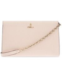 Furla - Camelia Logo Lettering Mini Shoulder Bag - Lyst