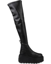 Valentino Valentino Garavani Platform Thigh High Boots - Black