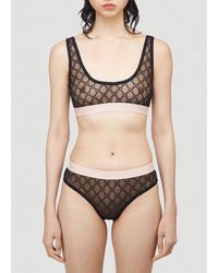 Gucci - All Over Logo Lingerie Set - Lyst