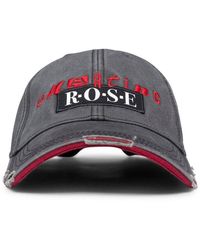 Martine Rose Cut Peak Back Cap in Black for Men | Lyst Martine Rose Cut Peak Back Cap in Black for Men | Lyst