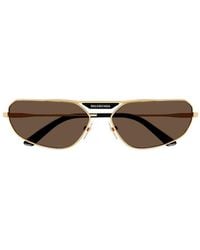 Balenciaga - Rectangular Frame Sunglasses - Lyst