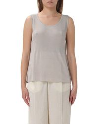 A.P.C. - Sleeveless Ribbed-knitted Top - Lyst