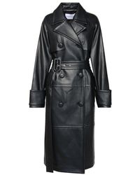 Stand Studio - Betty Long Sleeved Belted Coat - Lyst