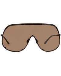 Rick Owens - Shield Sunglasses - Lyst