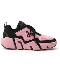 prada neon trainers