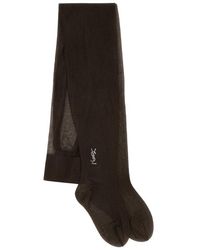 タイツ・ソックス Saint Laurent Brown tights jumpsuit Saint Laurent Brown tights jumpsuit – Lord & Taylor