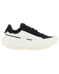 Y-3 - White Makura Tn C1 Low-top Sneakers - Men's - Fabric/calf Leather/calf Suederubber - Lyst