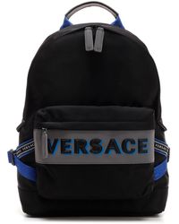 versace logo backpack