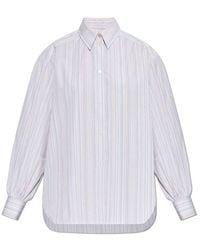 Paul Smith - Shirt With Striped Pattern, , Light - Lyst