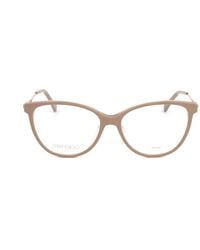 Jimmy Choo - Cat-Eye Frame Glasses - Lyst