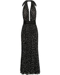 Dolce & Gabbana - Printed Chiffon Dress - Lyst