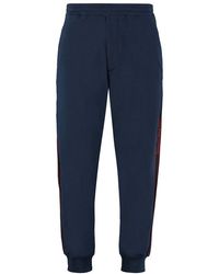 Alexander McQueen - Track-pants With Side Logo Stripes - Lyst