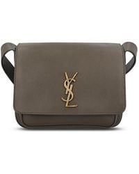 Saint Laurent - Niki Logo Plaque Satchel Bag - Lyst