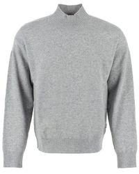 Z Zegna Wool And Cashmere Sweater - Grey
