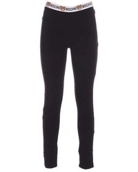 moschino teddy bear leggings