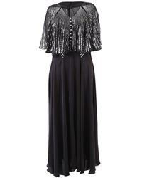 Rabanne - Sequins Embellished Maxi Dress - Lyst