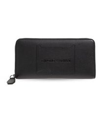 Emporio Armani - Leather Wallet With Logo, - Lyst