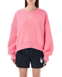 Pink Nike Sweatshirts for Women | Lyst