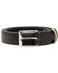 Hogan - Grained-texture Leather Belt - Lyst