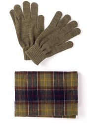 Barbour - Check Printed Scarf - Lyst