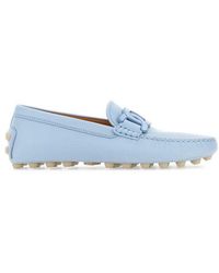 Tod's - Gommino Chain Motif Slip-on Loafers - Lyst