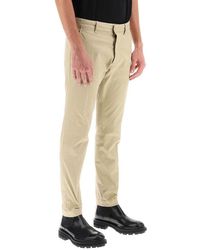 DSquared² - Low-rise Straight-leg Slim-fit Chinos - Lyst