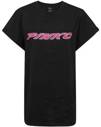Pinko - Telesto T-shirt Jersey Cotone - Lyst