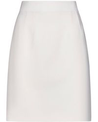 Dolce & Gabbana - Straight-cut Mini Skirt - Lyst