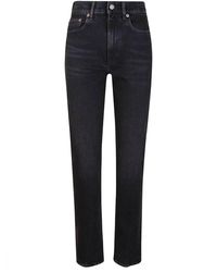 Polo Ralph Lauren - High-waisted Straight-fit Jeans - Lyst