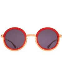 Mykita - Phillys Round Frame Sunglasses - Lyst
