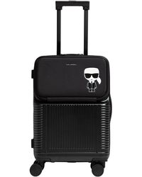 Karl Lagerfeld Suitcase Trolley K/ikonik - Black
