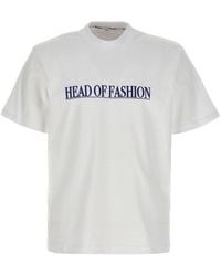 Sunnei - Head Of Fashion Printed Crewneck T-shirt - Lyst