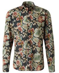 Etro Floral Printed Buttoned Shirt - Multicolour