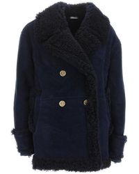 Thom Browne - Flap-pocketed Double-breasted Peacoat - Lyst